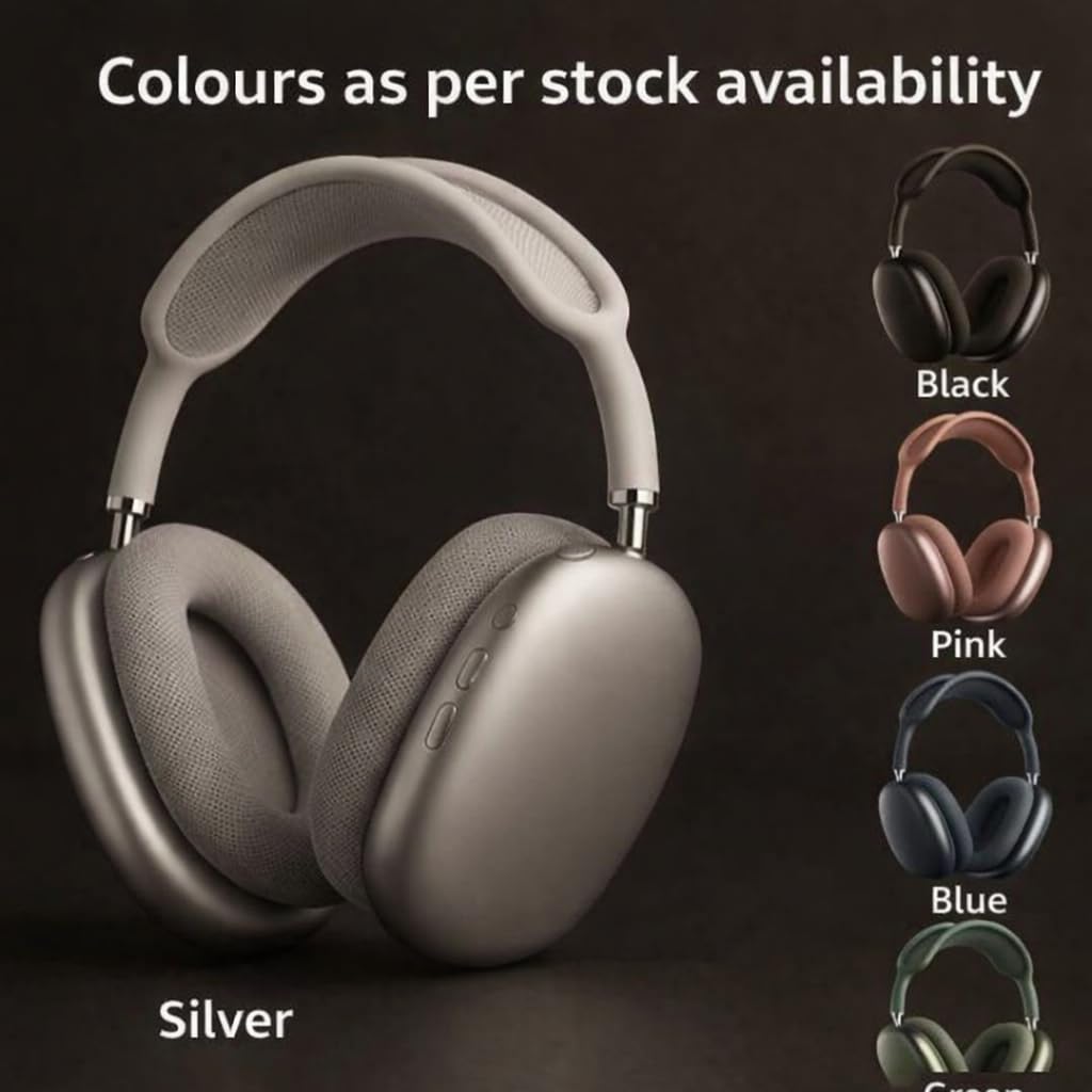SANTUSHTI FASHION P9 Wireless Bluetooth Headphone, Hi-Fi Stereo Sound, 40mm Drivers - Image 3