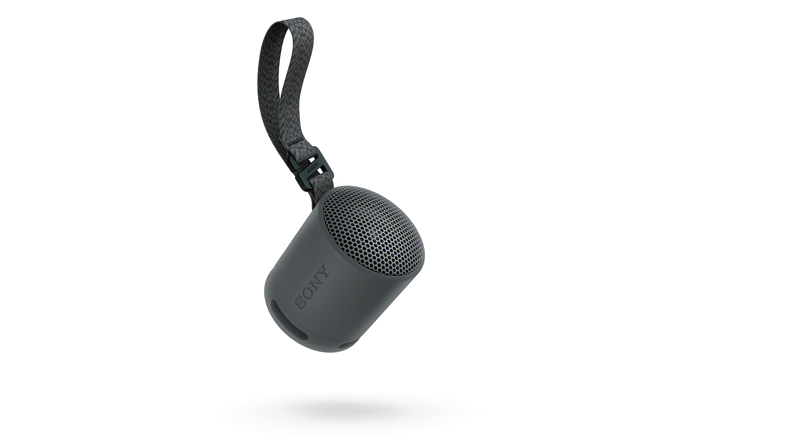 Sony SRS-XB100 Wireless Bluetooth Portable Lightweight Super-Compact Travel Speaker, Extra-Durable IP67 Waterproof & Dustproof, 16 Hrs Batt, Versatile Strap, Extra Bass & Hands-Free Calling-Black - Image 8