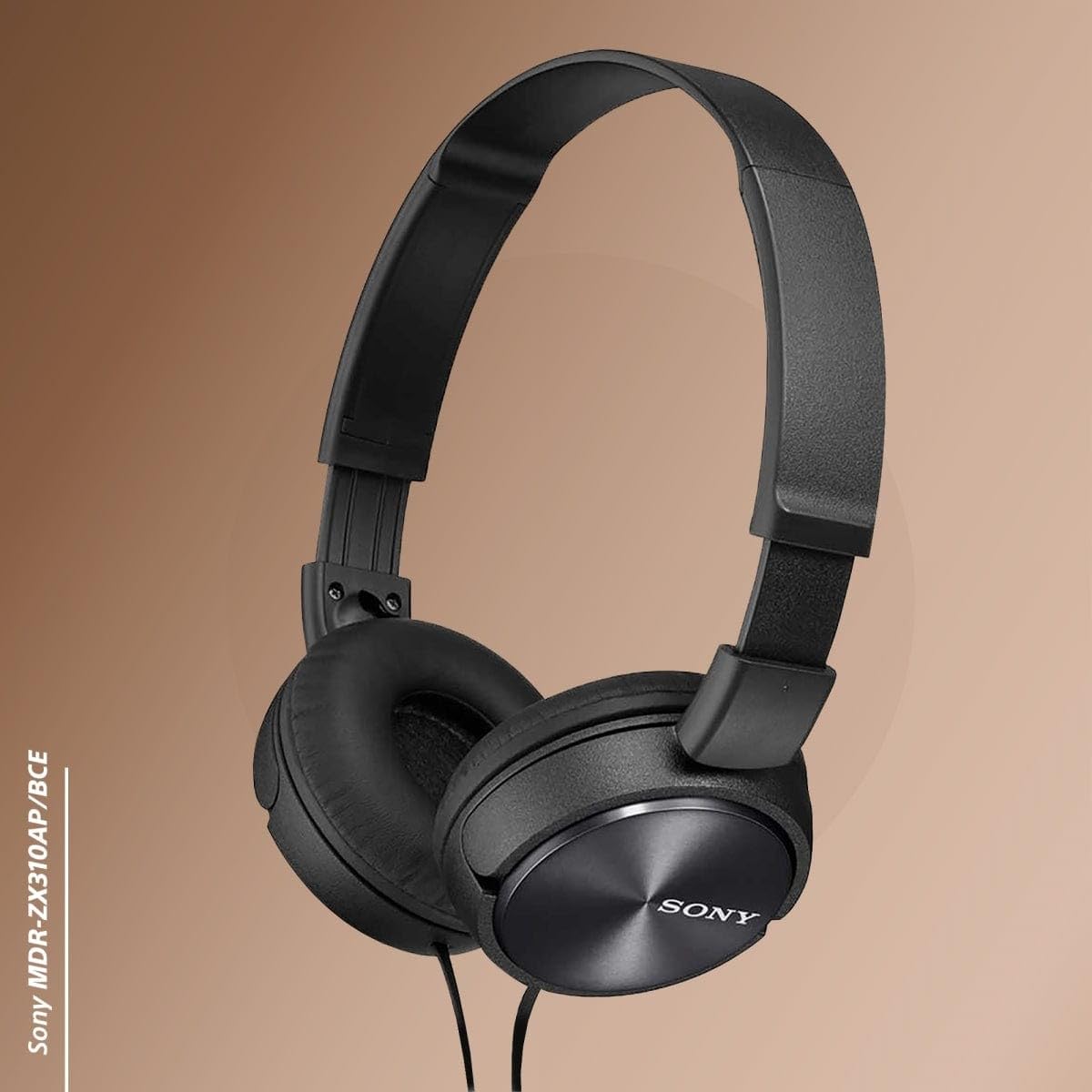 Sony ZX Series MDR-ZX310AP Wired Headband Stereo On Ear Headset -Black - Image 8