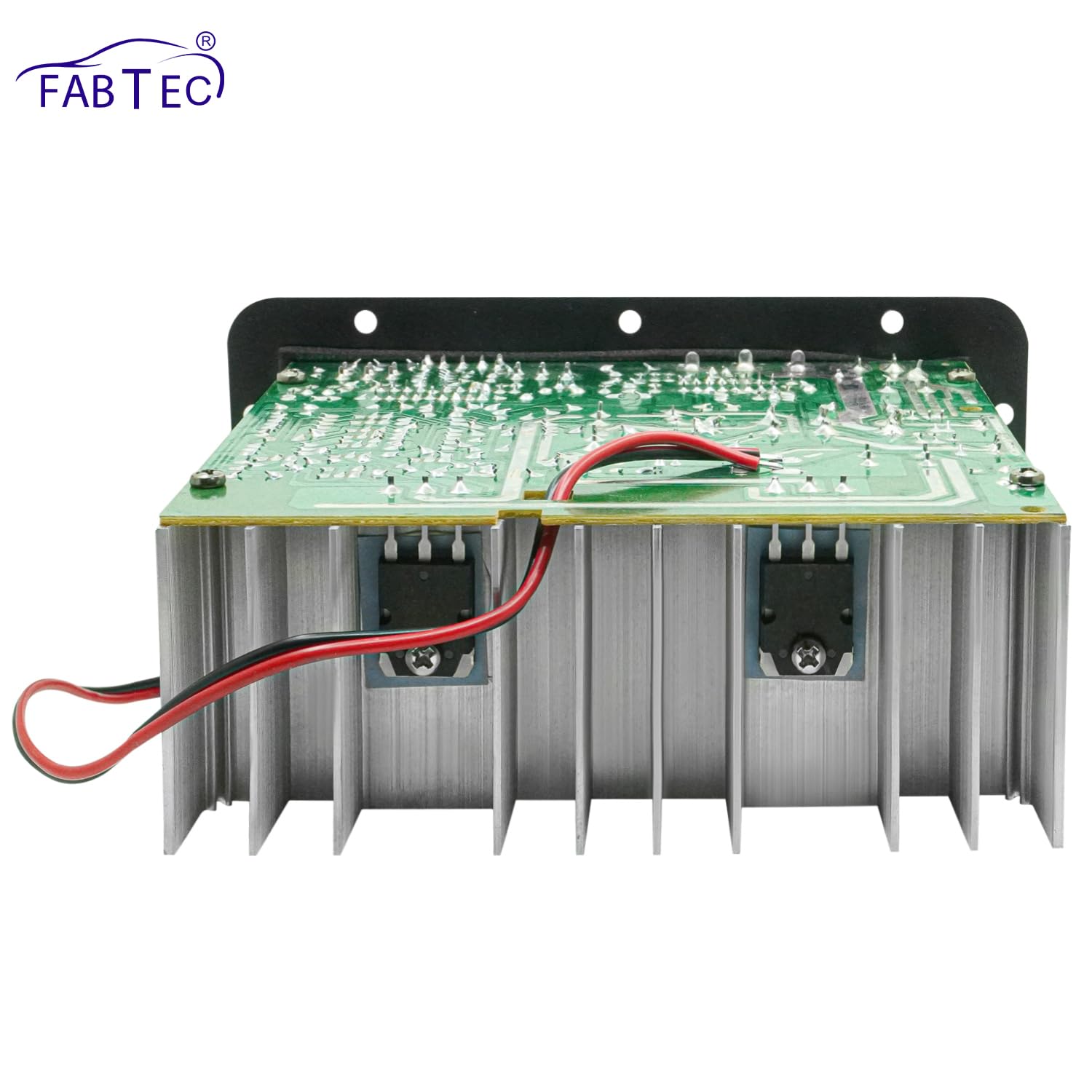 FABTEC 12V Dual Channel 120W Car Audio Amplifier – High Performance Stereo/Mono Amp with Deep Bass Support, Subwoofer Compatible, Class AB Design with MOSFET Power System - Image 4