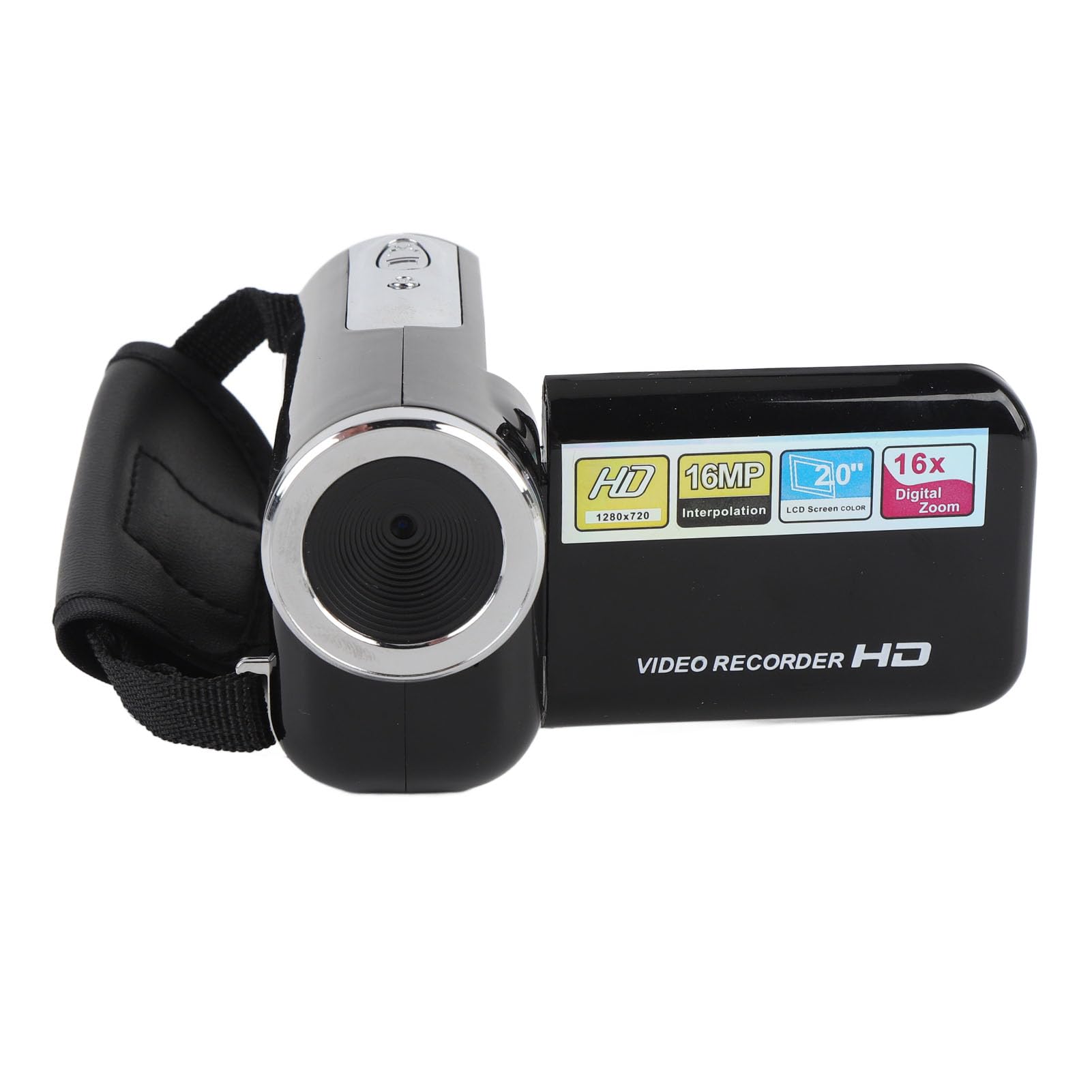 shenruifa Digital Video Camera 2 Inch Color Screen 1080P 16MP 16x Zoom DV Camcorder for Travel Campus Growth Record (shenruifafmgduozv92-11) - Image 6