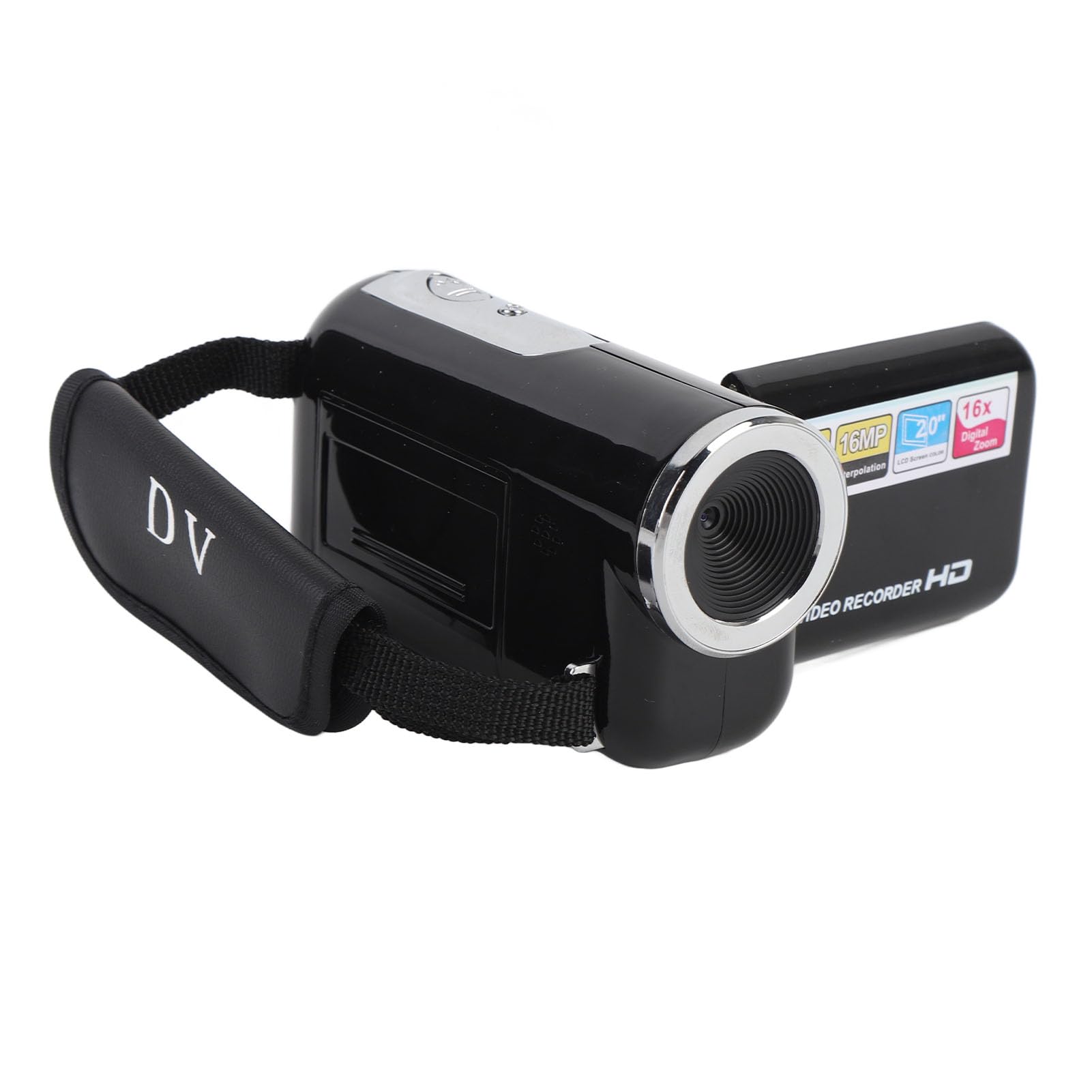 shenruifa Digital Video Camera 2 Inch Color Screen 1080P 16MP 16x Zoom DV Camcorder for Travel Campus Growth Record (shenruifafmgduozv92-11)