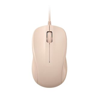 USB Silent Wired Computer Mouse with Easy Click for Office and Home, 1200DPI, Premium and Portable, Compatible with Windows PC, Laptop, Desktop, Notebook (Pink)