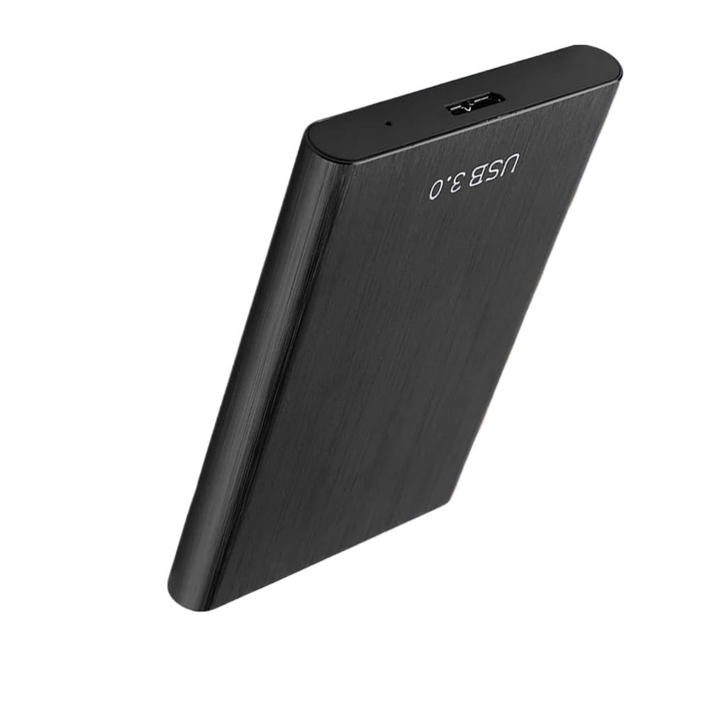 1TB Portable External Hard Drive USB 3.0 Compatible with Tablets and 2.5 Inch Devices Metal Plug and Play(Silver) - Image 2