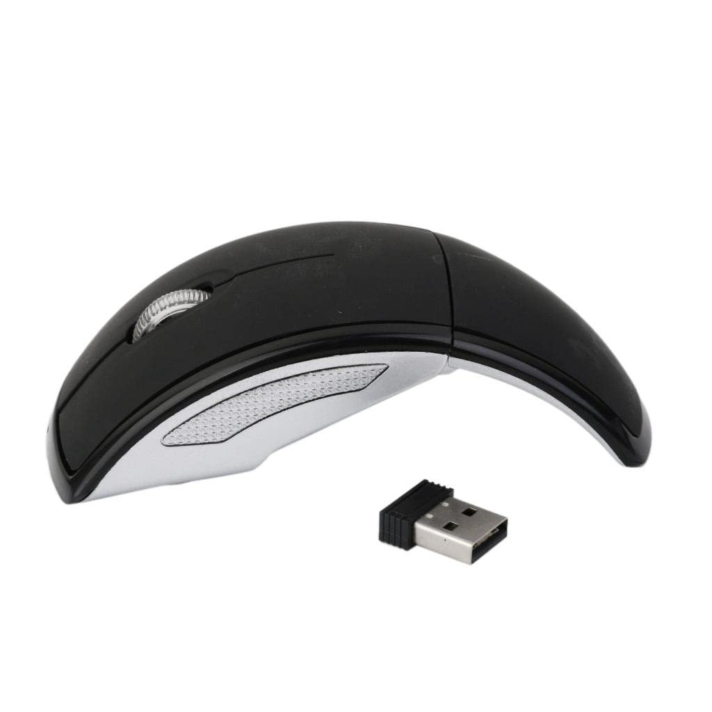 Generic Laptop PC 2.4GHz Wireless Foldable Folding Arch Optical Mouse USB Mice Black|Computers/Tablets & Networking | Keyboards, Mice & Pointers - Image 7