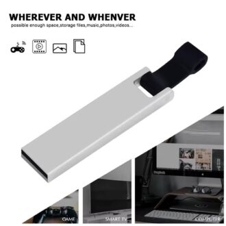 SippyTales® Rubber Metal PenDrive 2.0, Upto 10Mbps, Corporate Gifting Product, Grade A Chip (8, GB)