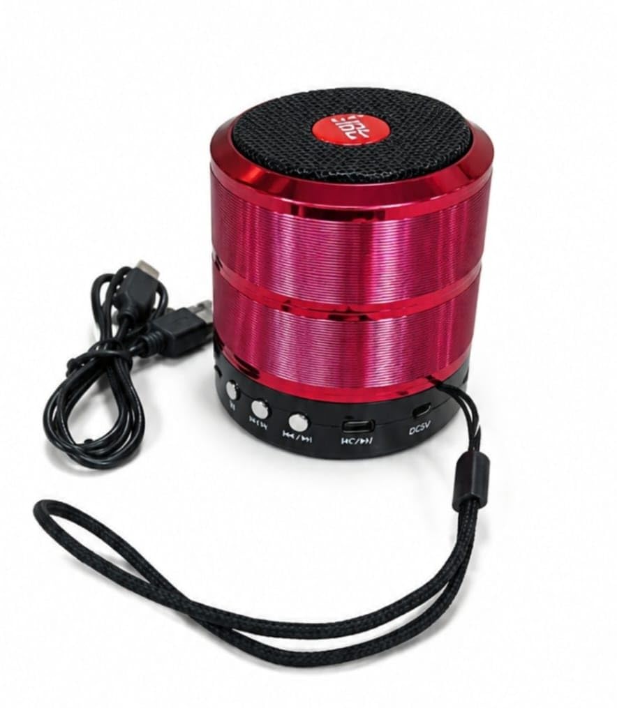 Z Mini Portable Bluetooth Speaker, Silver, Metal Body, with Wrist Strap, USB Port, DC5V - Image 4