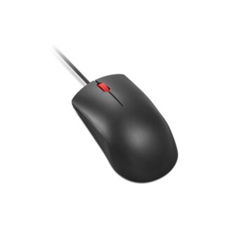 120 Wired Plug & Play USB Mouse, High Resolution 1600 DPI Optical Sensor, 3-Button Design with clickable Scroll Wheel, Ambidextrous, Ergonomic Mouse for Comfortable All-Day Grip (GY51L52636)