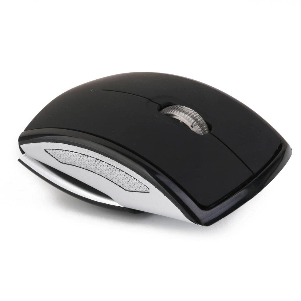 Generic Laptop PC 2.4GHz Wireless Foldable Folding Arch Optical Mouse USB Mice Black|Computers/Tablets & Networking | Keyboards, Mice & Pointers - Image 2