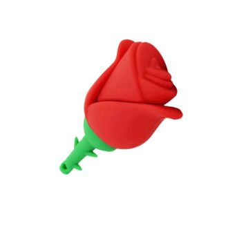 SippyTales~Rose Shaped Pendrive, Red Flower Shaped Flash Drive, High Speed Data Transfer, 2.0 Portable Data Storage Device, Speed Upto 15mbps (16, GB)