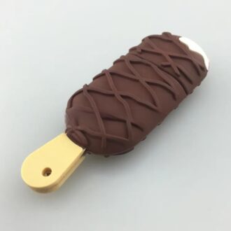 SippyTales~Cute Ice Cream Shape USB Flash Drive 2.0 | Chocolate Design Rubber Pendrive| High Speed, Waterproof, Plug & Play, Cartoon Memory Stick for Laptop, Car, Gift Use (32, GB)