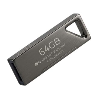USB 3.0 Flash Drive with 64GB Capacity | High Speed Metal Pen Drive for Laptop, PC, Smart TV, and Car Audio System | Portable USB Memory Stick for Storage Purposes (2)