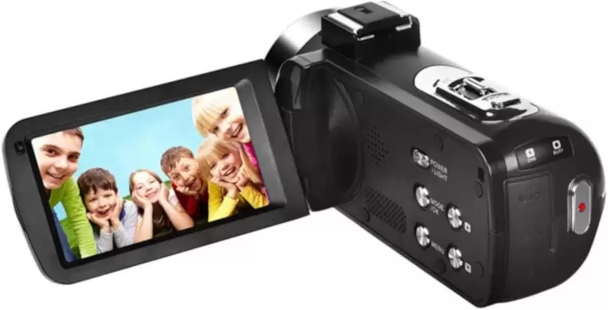 Digital 4K Video Camera Camcorder, 30MP with 16X Zoom, 3.0-Inch IPS Touch Screen, Wi-Fi, Night Vision, 32GB Storage, Remote Control for YouTube Vlogging, Black - Image 5