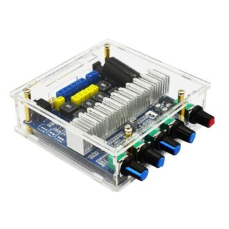 Generic Bluetooth 5.0 Tpa3116D2 Digital 2.1 Audio Amplifier Board (3 Channels) Acrylic Case