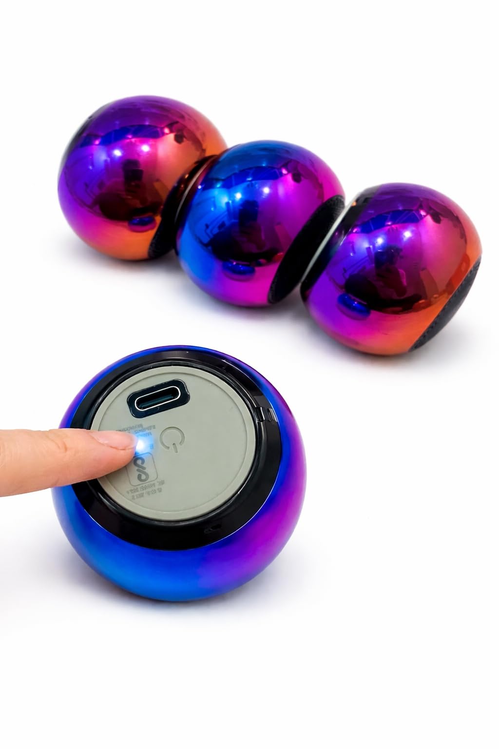 JB.L Mini Bluetooth Speaker, Portable Wireless Speaker with Bluetooth Connectivity, Compact Size, Clear Stereo Sound, Rechargeable Speaker for Mobile Phones, Tablets & Laptops - Image 4