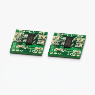 PAM8403 Amplifier Module Class D 2x3W Stereo Audio Amplifier Board | 5V Mini Digital Amp for DIY Projects, Speakers & Arduino | High Efficiency Low Noise | Pack of 2 (2)