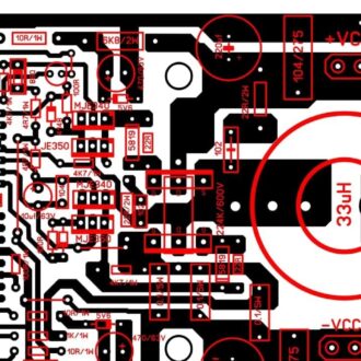 1000W Class D Power Amplifier PCB Board Compatible with IRFP4468 N-Channel MOSFET | DIY Audio Amplifier |