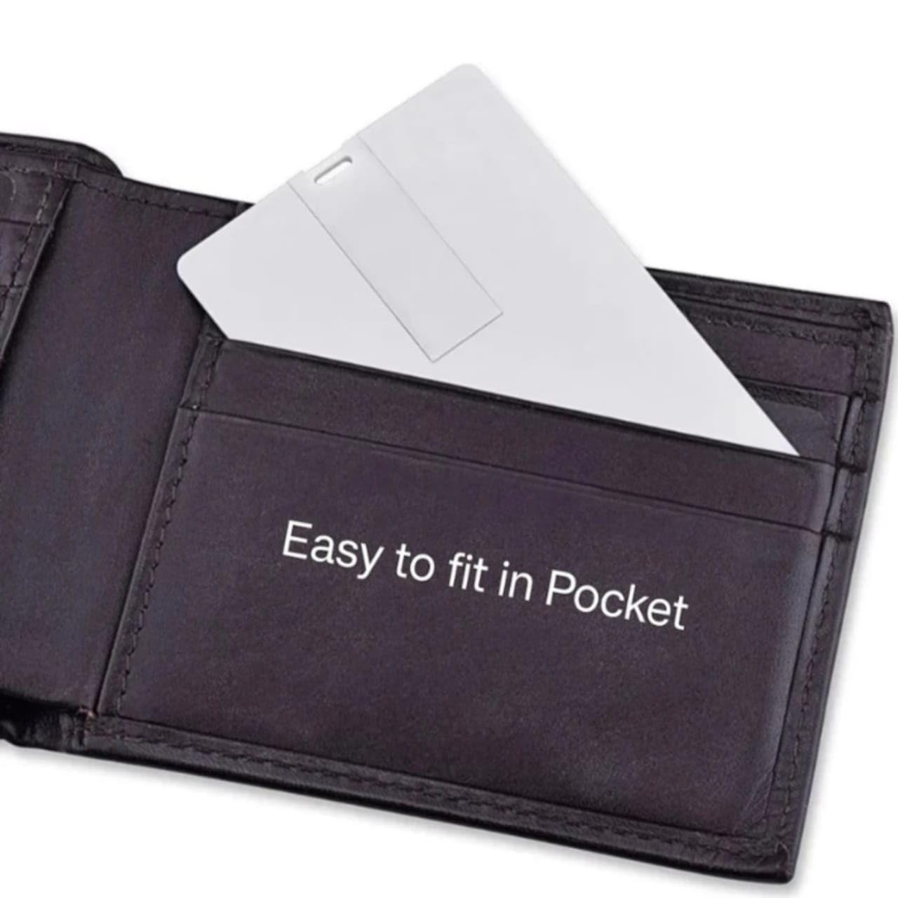 ® Ultra Slim Credit Card Pendrive|16GB Wallet USB Flash Drive | Portable Memory Stick for Laptop, Mobile, Tablet, TV, Car & Corporate Gifting - Image 6