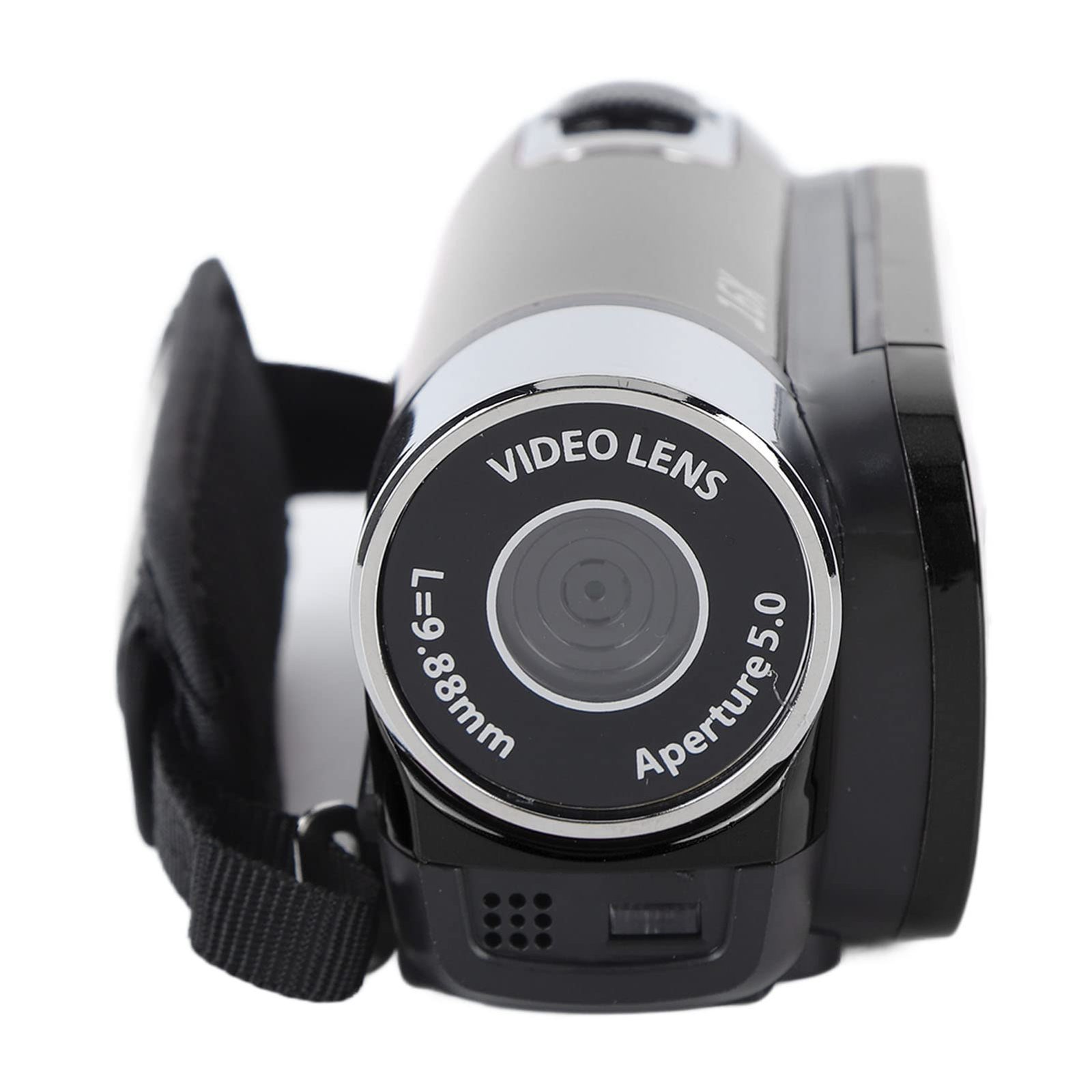 Video Camera Camcorder Digital Camera Recorder Full HD 4K 30FPS 48MP 2.7Inch 16X Digital Zoom Vlogging Camera Recorder, with USB Cable (Black) - Image 2