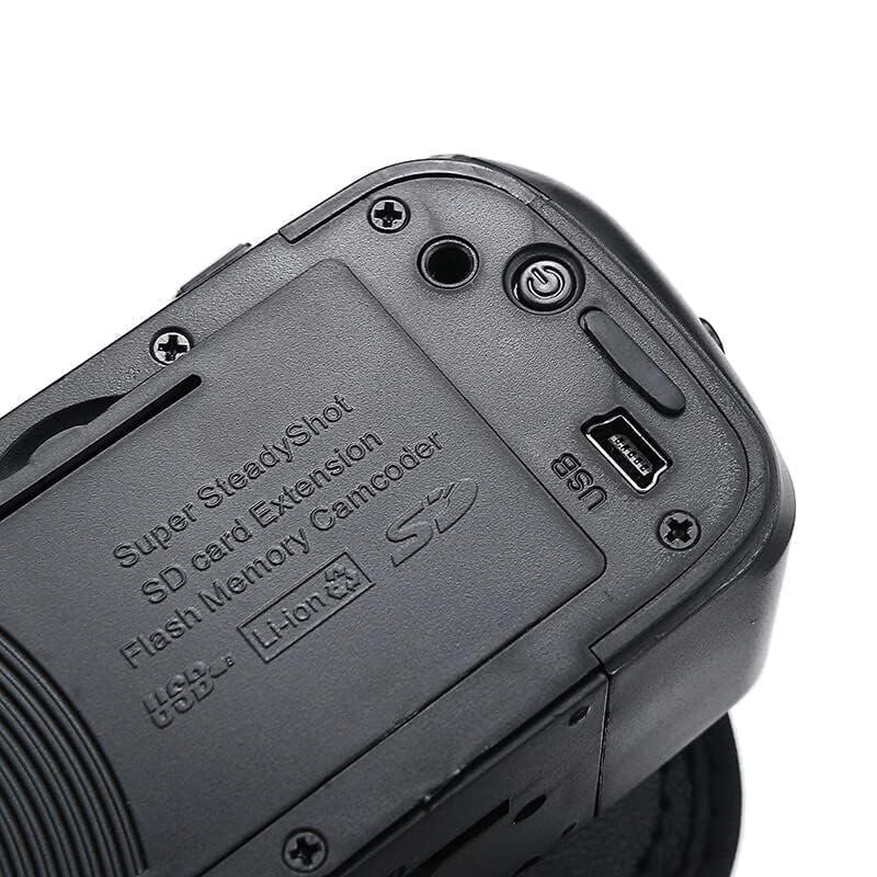 Mytechvision Digital Video Camera, Full HD 1080P Camcorder, 16x Zoom, 16MP, 3-inch Screen, Night Vision, Anti-Shake, 270 Degree Rotation, 32GB Storage, Red, for Vlogging - Image 2
