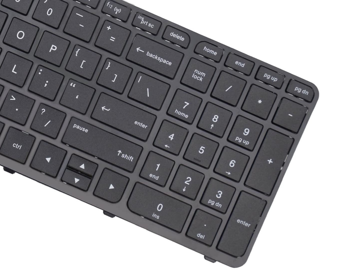 Keyboard for HP 15-R119TU 15r- 119tu Laptop in Glossy Finish 15.6 inch 15R Series Laptop Numeric Keyboard - Image 3