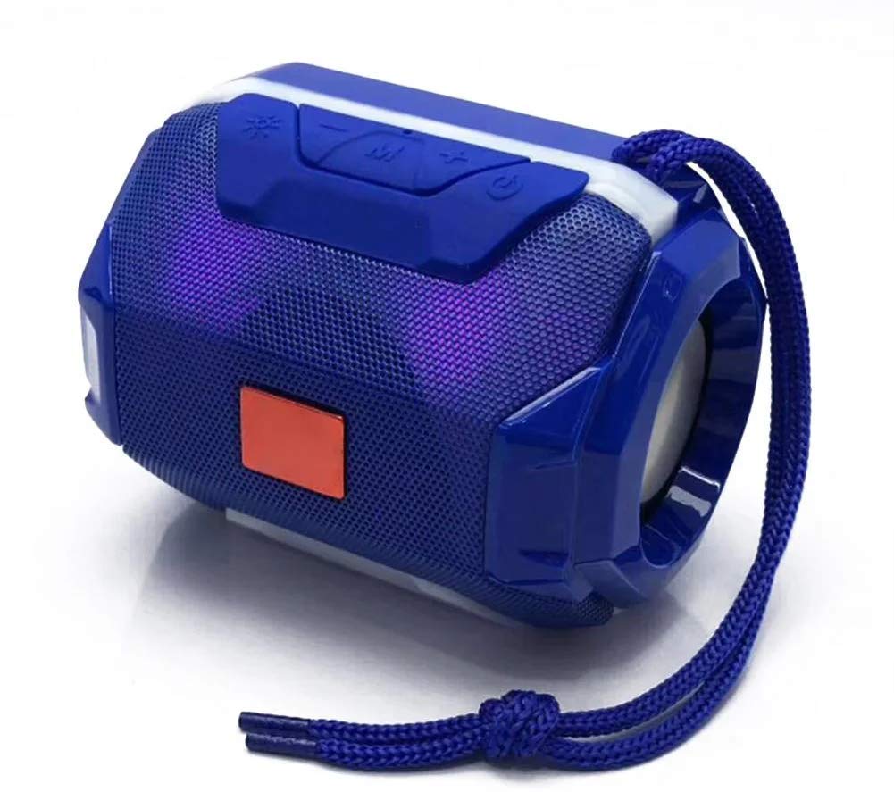 A0005 Bass Splashproof Wireless Bluetooth Speaker with USB | Mic | Aux | SD Card for All Laptop, Tablet & Smartphone (Blue)