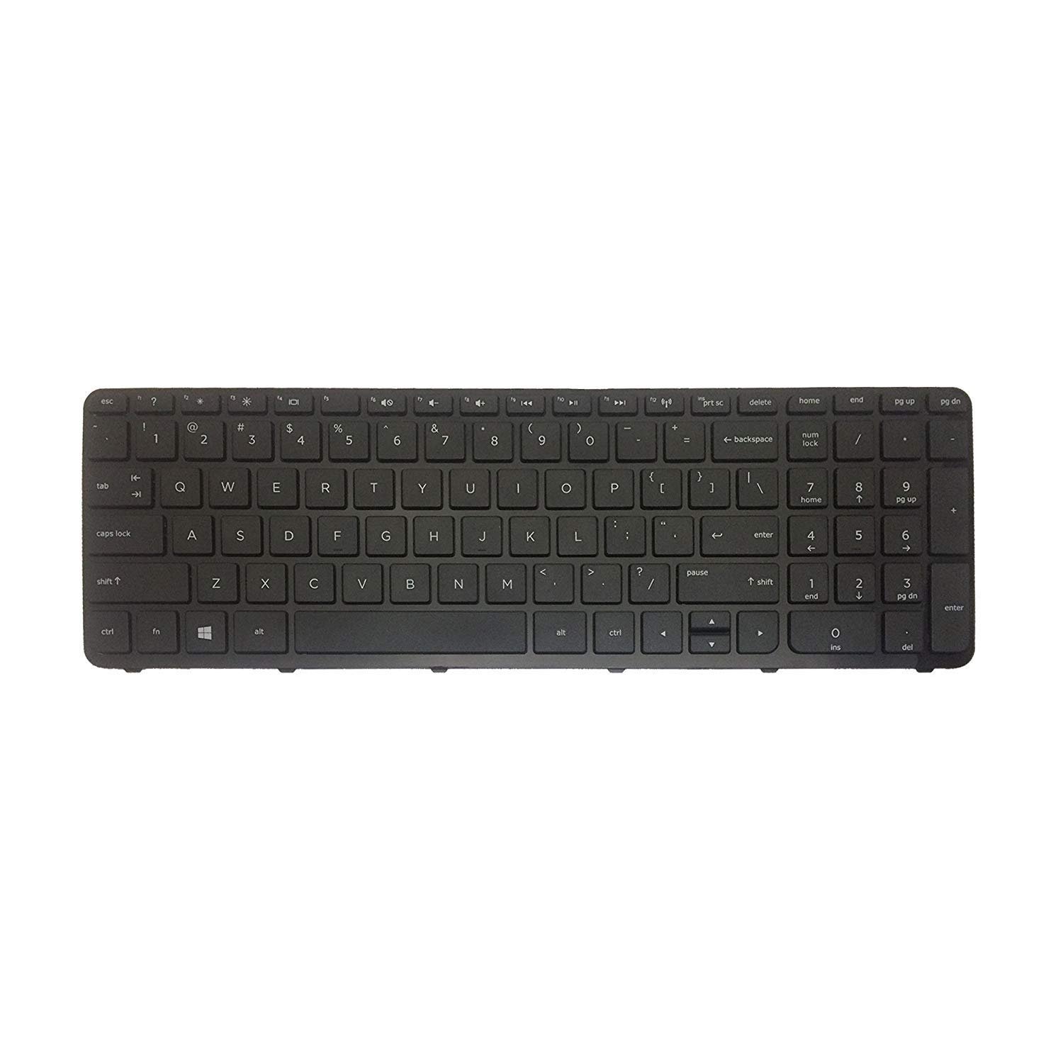 Genric H-P Pavilion 15 15-E 15-G 15-N 15-R 15-S Series(Numeric) Laptop Keyboard with Frame