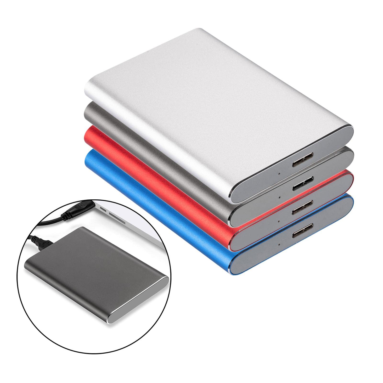 2.5in Portable USB 3.0 SATA 4TB Hard Drive Enclosure Tool Free Red Drives, Storage & Blank Media | Hard Drives (HDD, SSD & NAS) | External Hard Disk Drives - Image 7