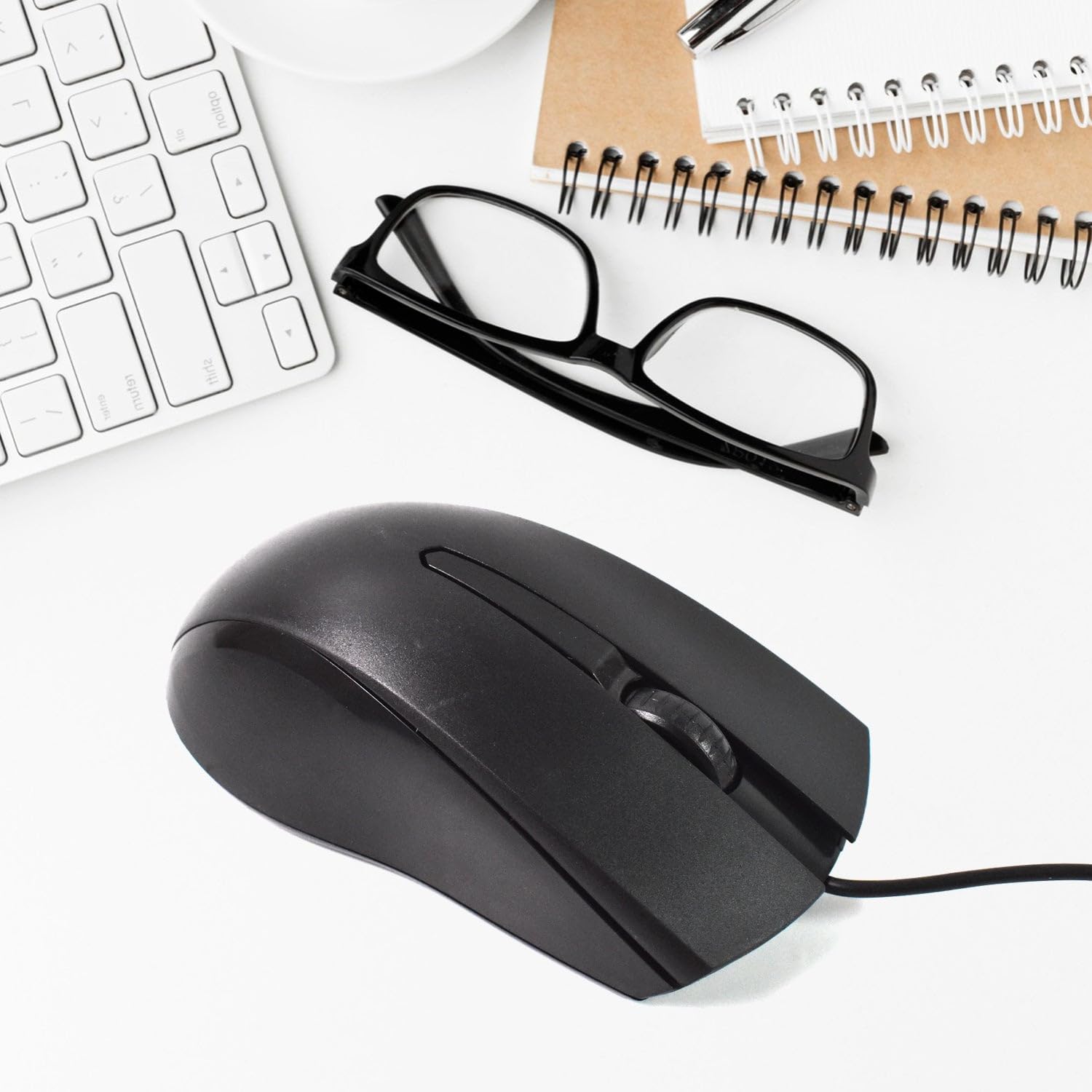Computer/Laptop Wired Optical Mouse, X2 (1 Pc) - Image 2