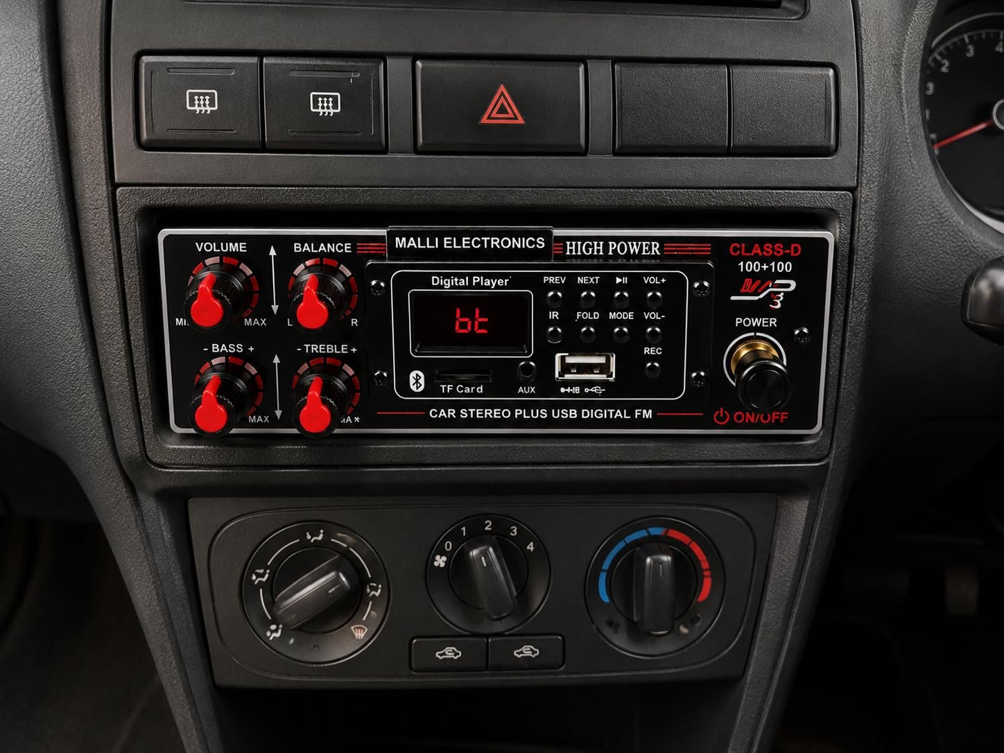 Digital Stereo Amplifier 2000 with USB, SD Card, FM & AUX - Image 4