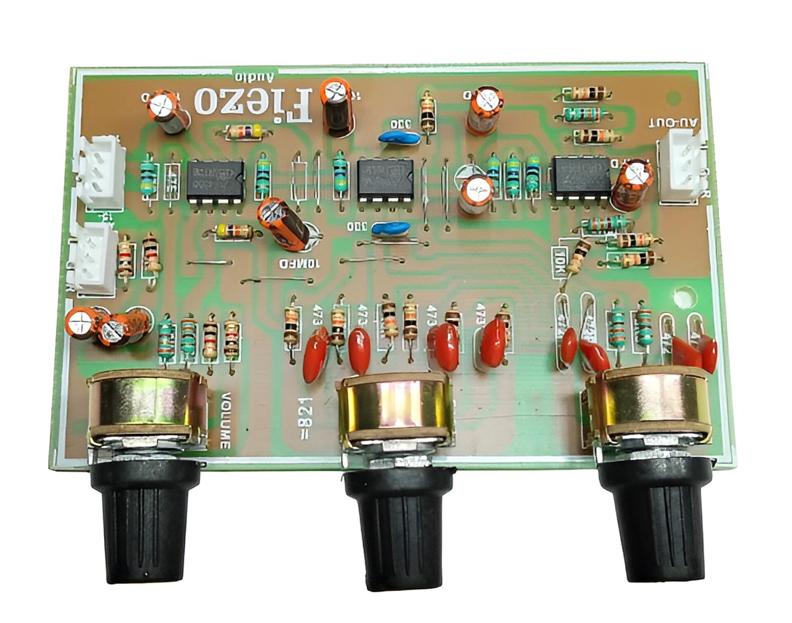 3 Channel preamplifier bass Treble Board