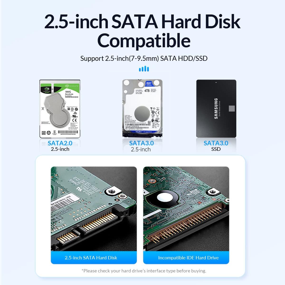 Portable External HDD - 500 GB - 1 Year Warranty - USB 3.0 for PC Laptop Windows Mac Portable Hard Disk Drive - High Speed Hard Disk Drive - Image 5