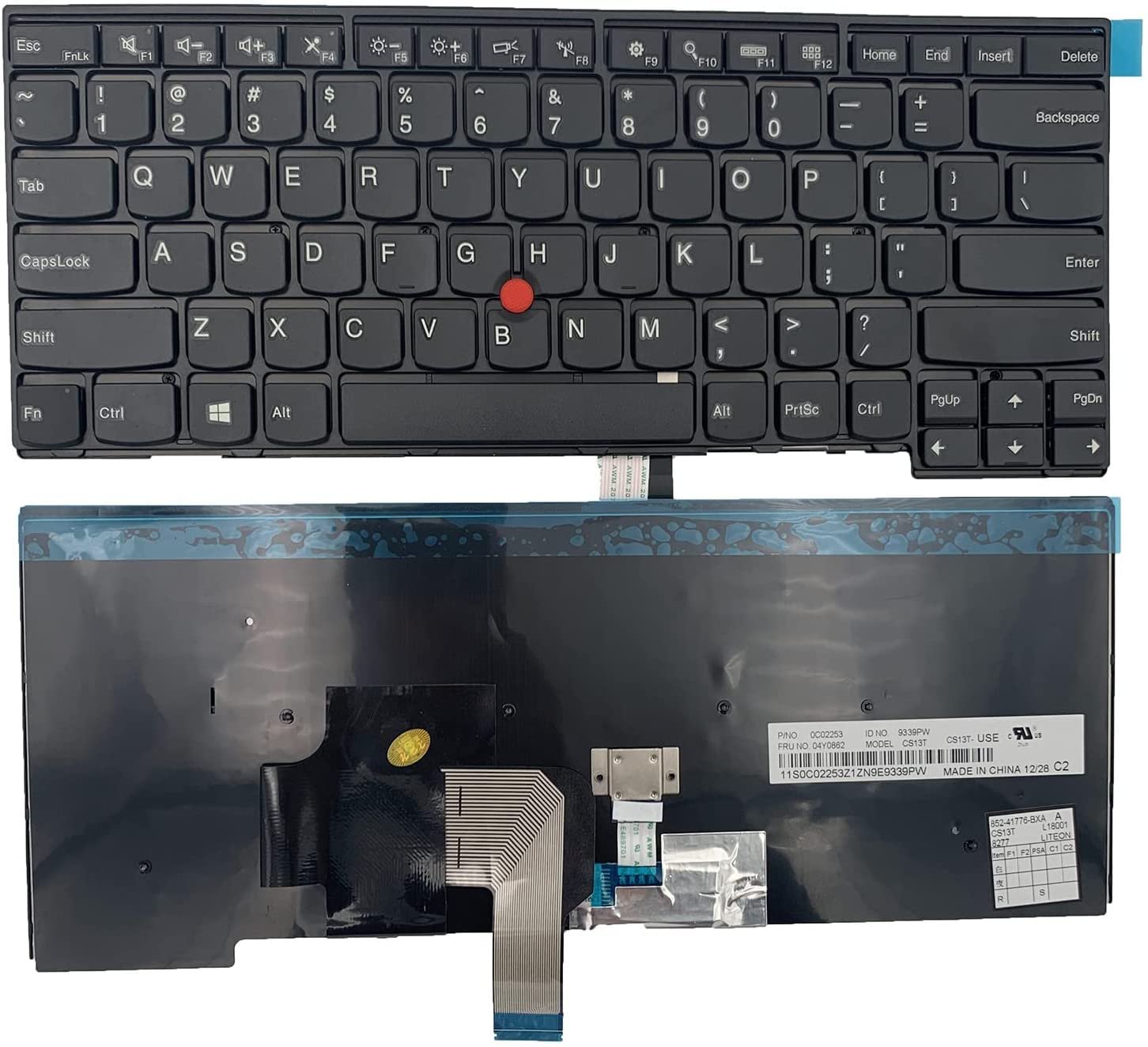 Laptop Keyboard Compatible for LENVO ThinkPad E431 E440 T440 L440 L450 L460 T450 04Y0834