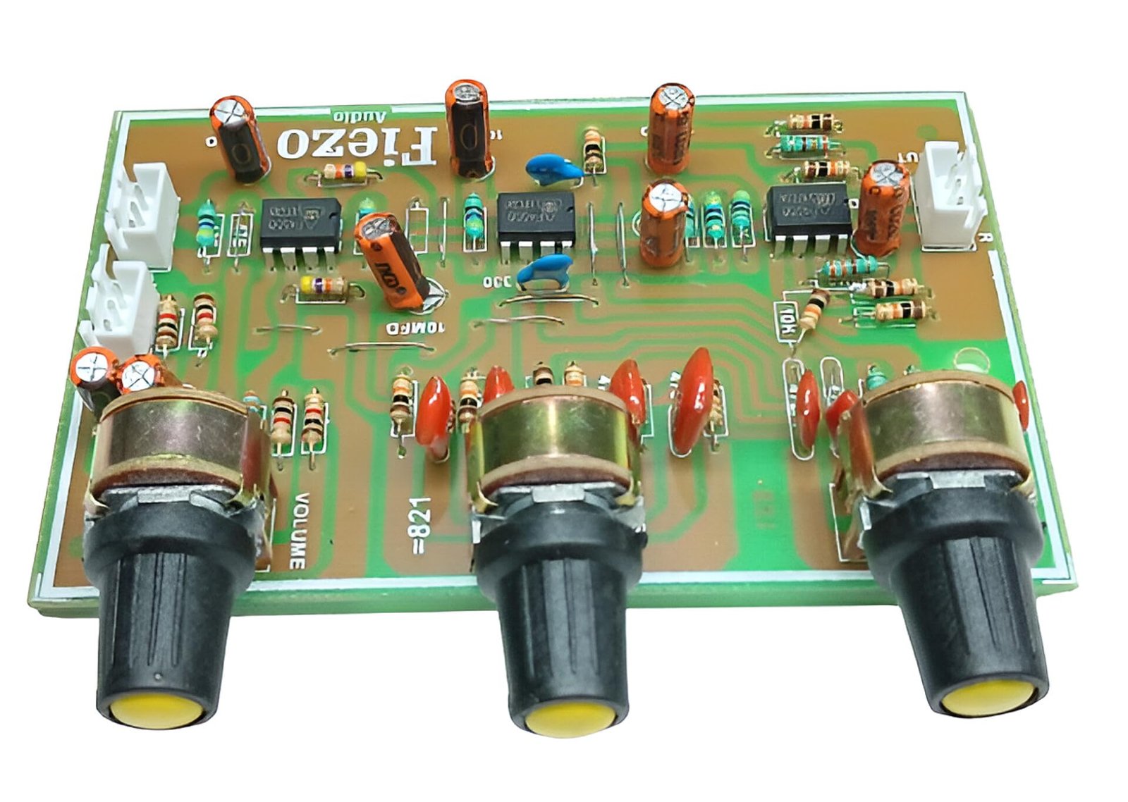 3 Channel preamplifier bass Treble Board - Image 3