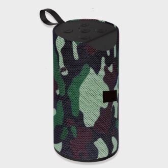 TG-113 High Bass 10W Bluetooth Speaker – Thunder Sound, Portable Wireless, AUX/USB/SD Card Support, 3-Hour Battery Backup1 (Army)