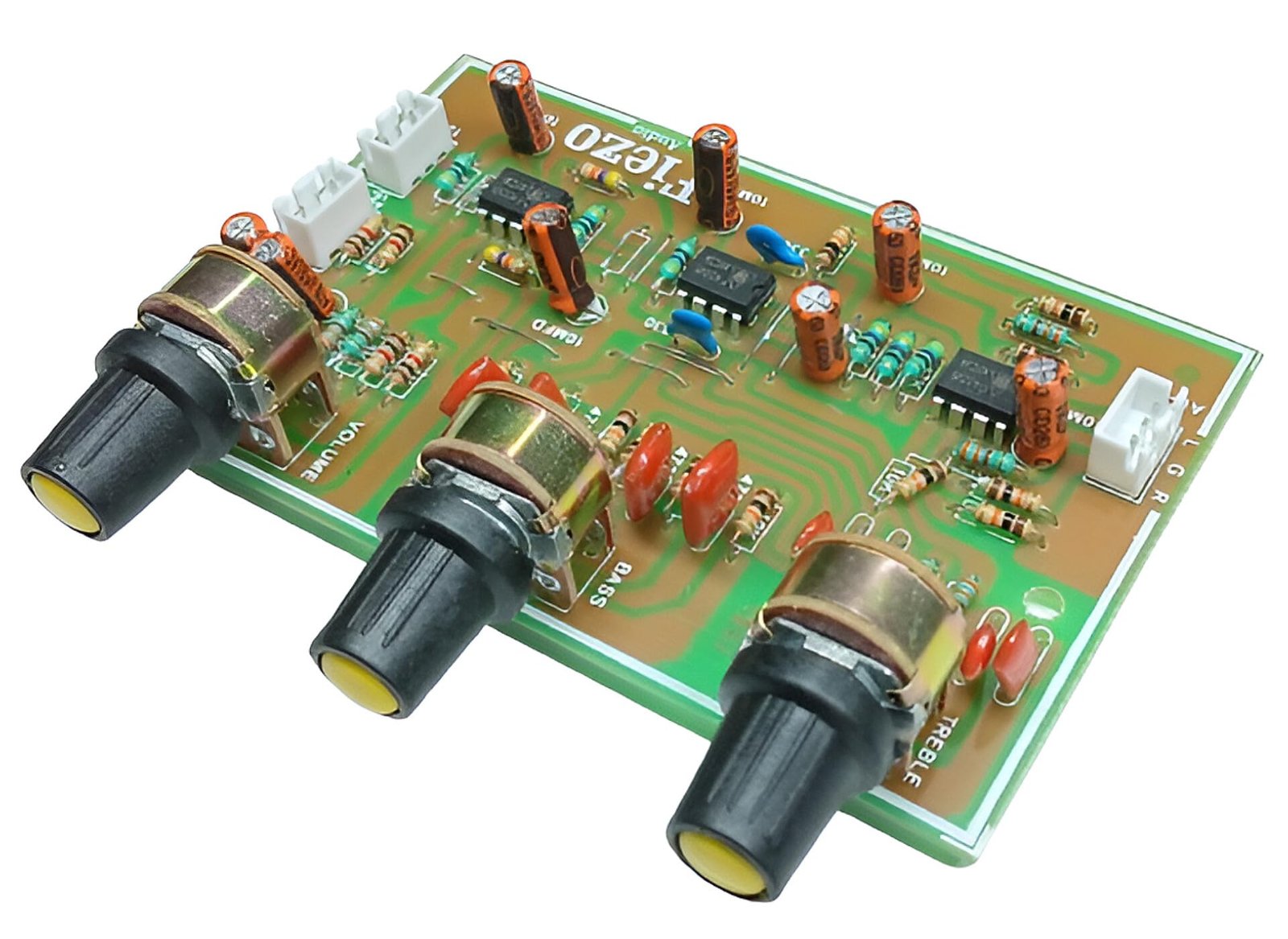 3 Channel preamplifier bass Treble Board - Image 2