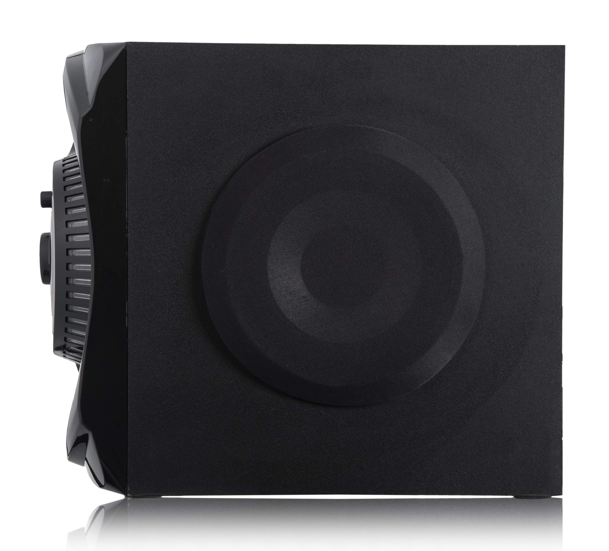 90W BT444 4.1 Channel Home Theater System/Bluetooth/USB/FM/AUX/TV Support + 6" Subwoofer & Remote - Image 8
