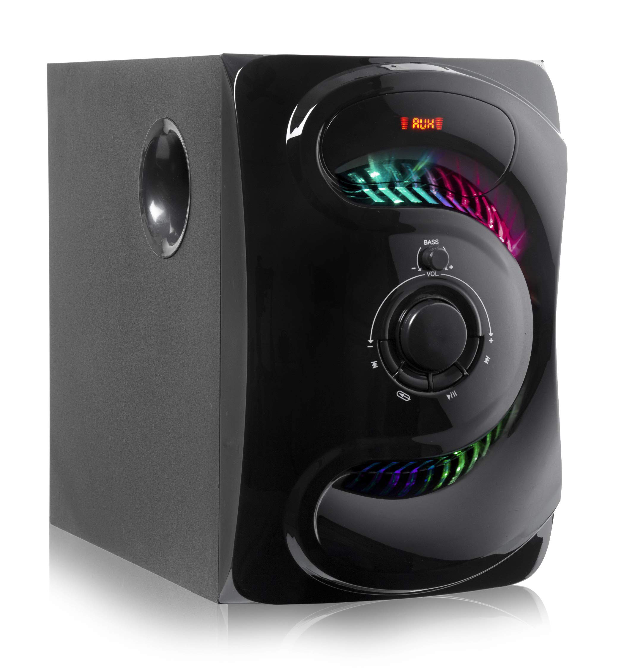90W BT444 4.1 Channel Home Theater System/Bluetooth/USB/FM/AUX/TV Support + 6" Subwoofer & Remote - Image 5