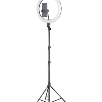 Ring Light with Tripod Stand, LED Circle Light with Phone Holder, Adjustable Height, Photography Lighting (4)