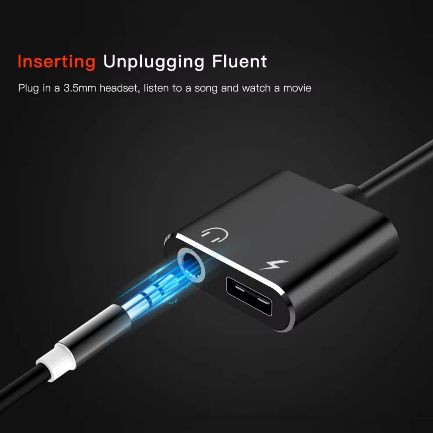 USB-C to 3.5mm Audio Adapter with 60W PD Fast Charging, Hi-Res DAC Chip for iPhone 15, All Range of Android & iOS Smartphones & Tablets, Supports Music, Calls, Magnetic Design, Wide Compatibility - Image 7