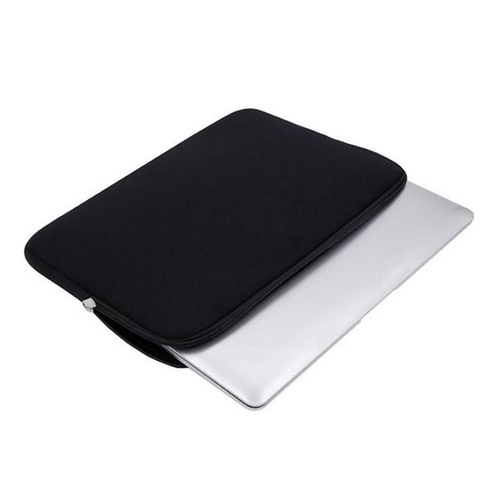 LR Decor Sleeve Storage Bag for Laptop Protective Travel Portable Nylon Pouch Black - Image 5