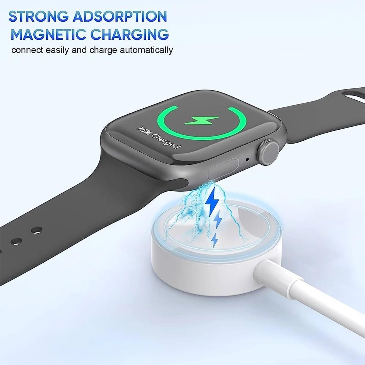 LEWEINFO 6 in 1 Magnetic Wireless Charger 15W Fast Charging Stand for Phone Smartwatch and Earbuds - Image 4