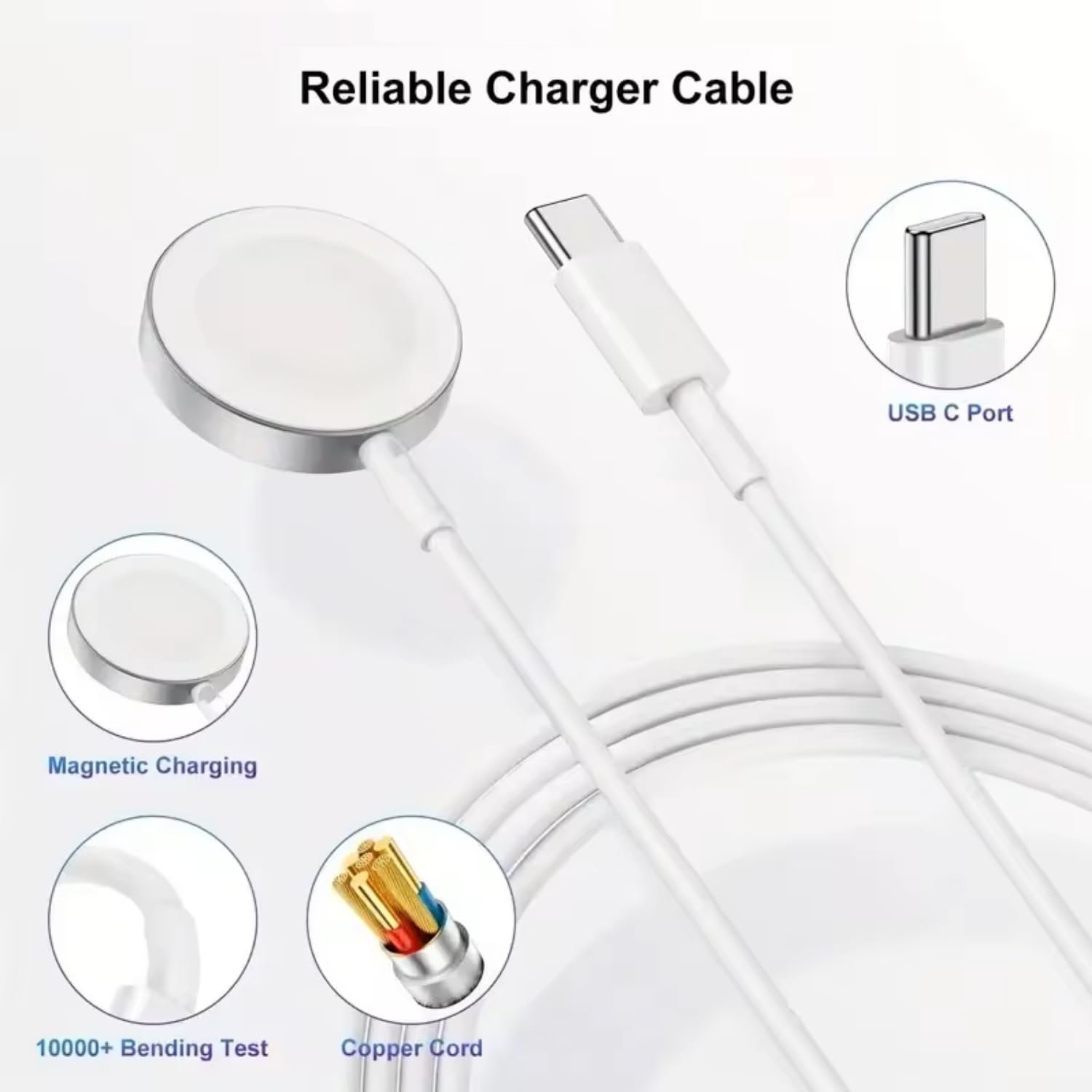 Magnetic Wireless Charger 15W Portable Fast Charging Circular Pad Wireless Charger Compatible with All Wireless Smartphones & Earbuds - Image 8