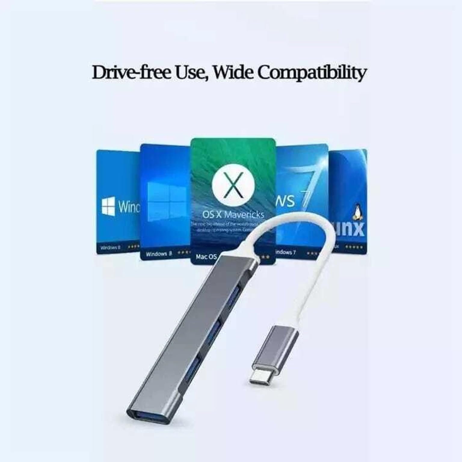 USB OTG Adapter, Type C to USB 3.0 Converter for Mobile, Laptop, USB C OTG Connector for Pendrive, Keyboard, Mouse, Fast Data Transfer - Image 4
