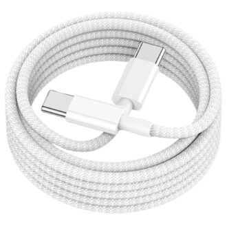 Original 20W USB C Adapter and USB C to C Cable Compatible with iPhone, iPad & Air-Pods.