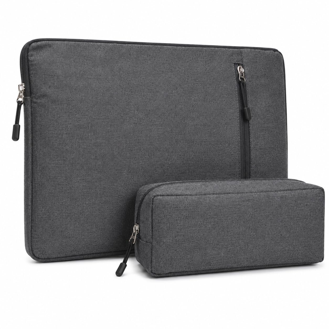 Laptop Sleeve 14 Inch Waterproof with Charger Pouch Protective Case