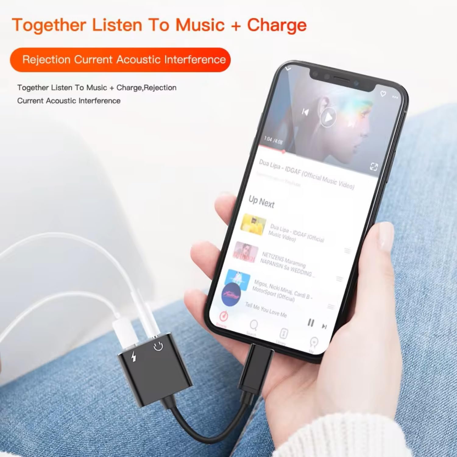 USB-C to 3.5mm Audio Adapter with 60W PD Fast Charging, Hi-Res DAC Chip for iPhone 15, All Range of Android & iOS Smartphones & Tablets, Supports Music, Calls, Magnetic Design, Wide Compatibility - Image 5