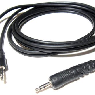 New 3.5mm Stereo Audio Male to Male 1 in 2 Out Y Splitter Cable Adapter 1.5 Meter (5 Feet)(Black)
